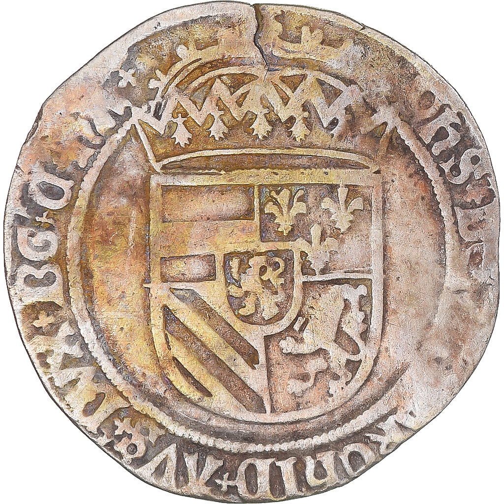Monnaie, Pays-Bas bourguignons, Philippe le Beau, Stuiver, 1499-1503, Namur