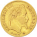 Francia, Napoleon III, Napoléon III, 10 Francs, 1866, Strasbourg, MB+, Oro,...