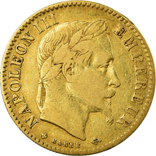 Coin, France, Napoleon III, Napoléon III, 10 Francs, 1864, Strasbourg