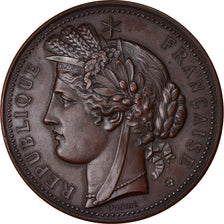France, Medal, Cérès, République Française, Oudiné, MS(60-62), Copper