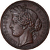 France, Medal, Cérès, République Française, Oudiné, MS(60-62), Copper