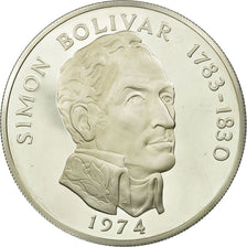 Coin, Panama, 20 Balboas, 1974, MS(63), Silver, KM:31