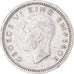Coin, New Zealand, George VI, 3 Pence, 1946, British Royal Mint, VF(30-35)