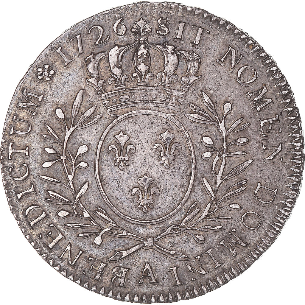 Moneta, Francja, Louis XV, 1/2 Ecu aux branches d'olivier, 1726, Paris