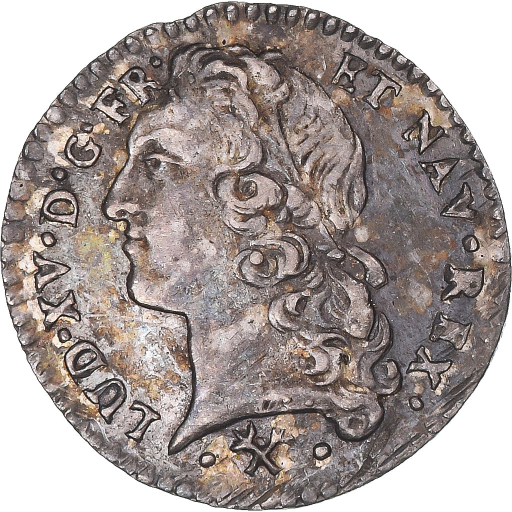 Monnaie, France, Louis XV, 1/20 Écu au bandeau, 1769, Bayonne, TTB+, Argent