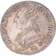 Monnaie, France, Louis XVI, 1/2 Ecu, 1792, Paris, SUP, Argent, Gadoury:355
