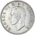 Monnaie, Nouvelle-Zélande, George VI, Centennial, 1/2 Crown, 1940, British