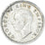 Münze, Neuseeland, George VI, 3 Pence, 1943, British Royal Mint, SS, Silber
