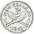 Münze, Neuseeland, George VI, 3 Pence, 1943, British Royal Mint, SS, Silber