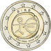 IRELAND REPUBLIC, 2 Euro, AEA, 2009, MS(60-62), Bi-Metallic, KM:62
