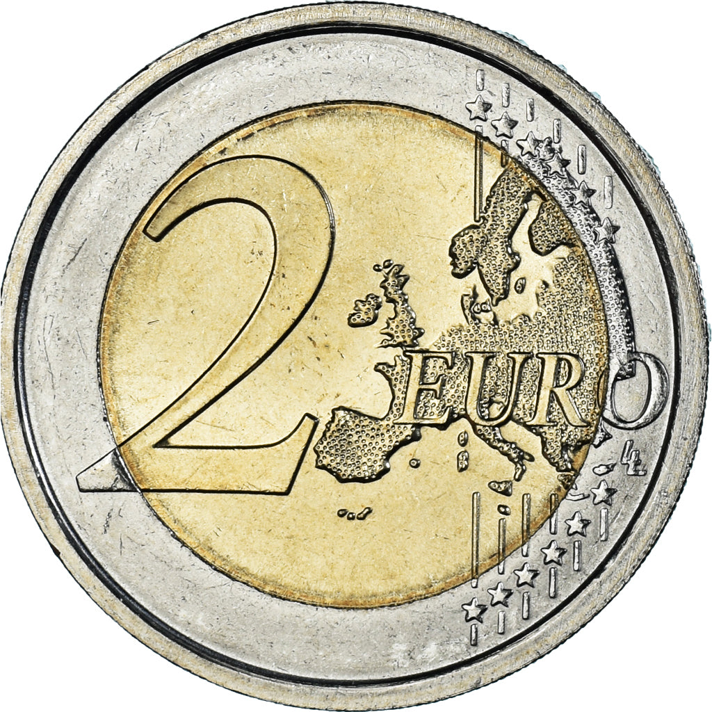 Italy, 2 Euro, UEM, 2009, Rome, MS(60-62), Bi-Metallic, KM:312