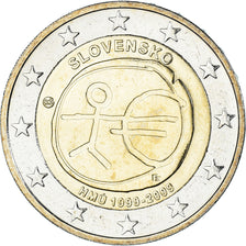 Slovakia, 2 Euro, HMÚ, 2009, Kremnica, MS(60-62), Bi-Metallic, KM:103