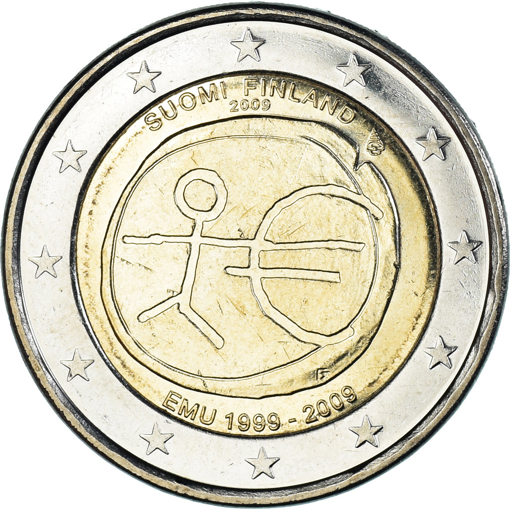 Finland, 2 Euro, EMU, 2009, Vantaa, MS(60-62), Bi-Metallic, KM:144