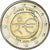 Cypr, 2 Euro, ONE, 2009, MS(60-62), Bimetaliczny, KM:89