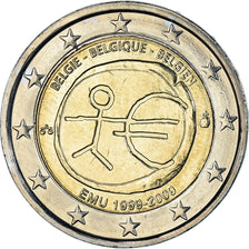 Belgium, 2 Euro, EMU, 2009, Brussels, MS(60-62), Bi-Metallic, KM:282
