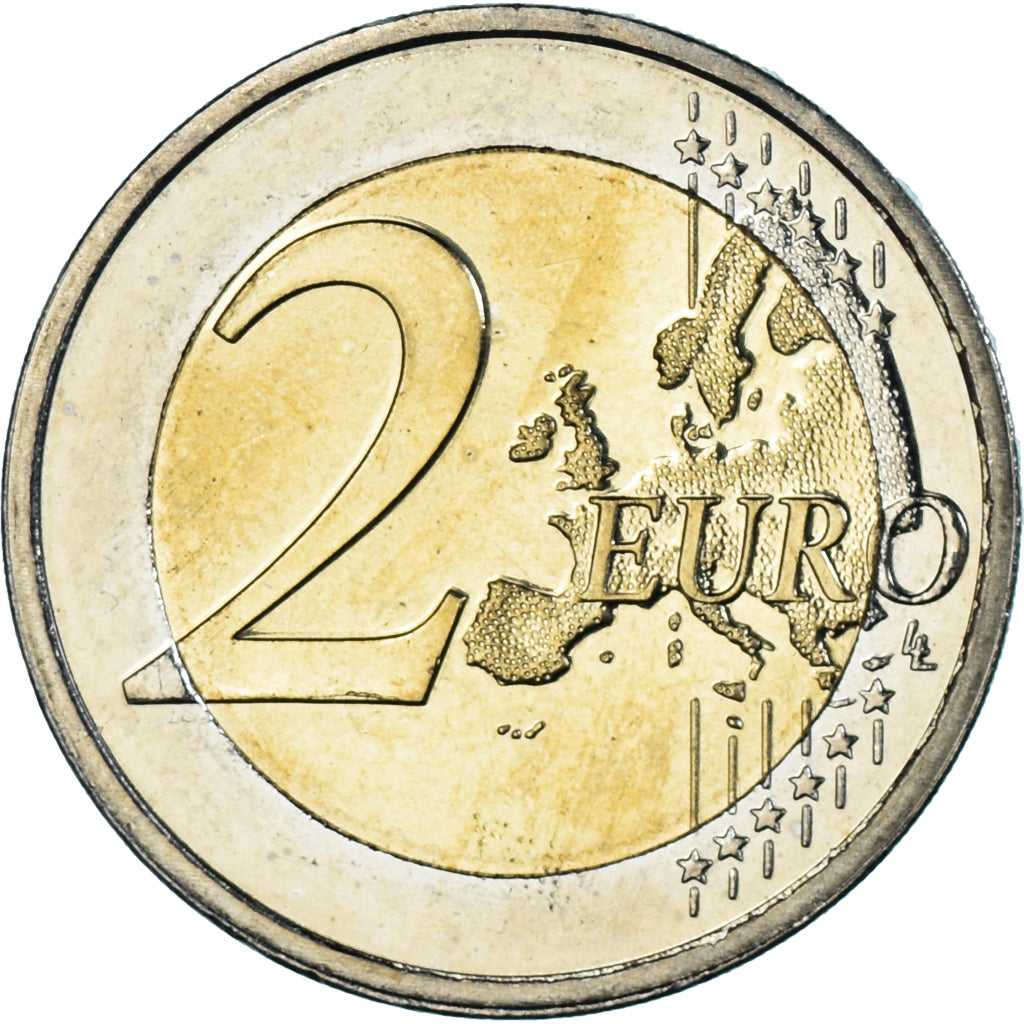 Luxembourg, 2 Euro, UEM, 2009, MS(60-62), Bi-Metallic, KM:107