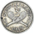 Moneta, Nuova Zelanda, George VI, 3 Pence, 1945, British Royal Mint, BB