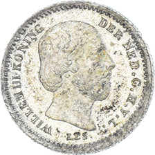 Coin, Netherlands, William III, 10 Cents, 1850, Utrecht, AU(50-53), Silver