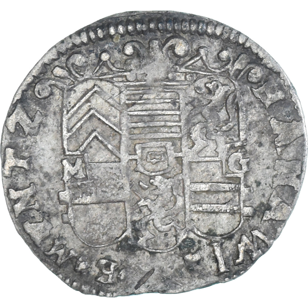 Monnaie, Etats allemands, HANAU-LICHTENBERG, 2 Kreuzer, 1/2 Batzen, 1670, Hanau