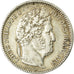 Monnaie, France, Louis-Philippe, 2 Francs, 1845, Rouen, TTB+, Argent, KM:743.2