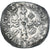 Moneta, Francja, Henri II, Douzain aux croissants, 1553, Bordeaux, EF(40-45)