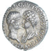 Nero and Agrippina, Denarius, 54, Rome, Silber, SS, RIC:2
