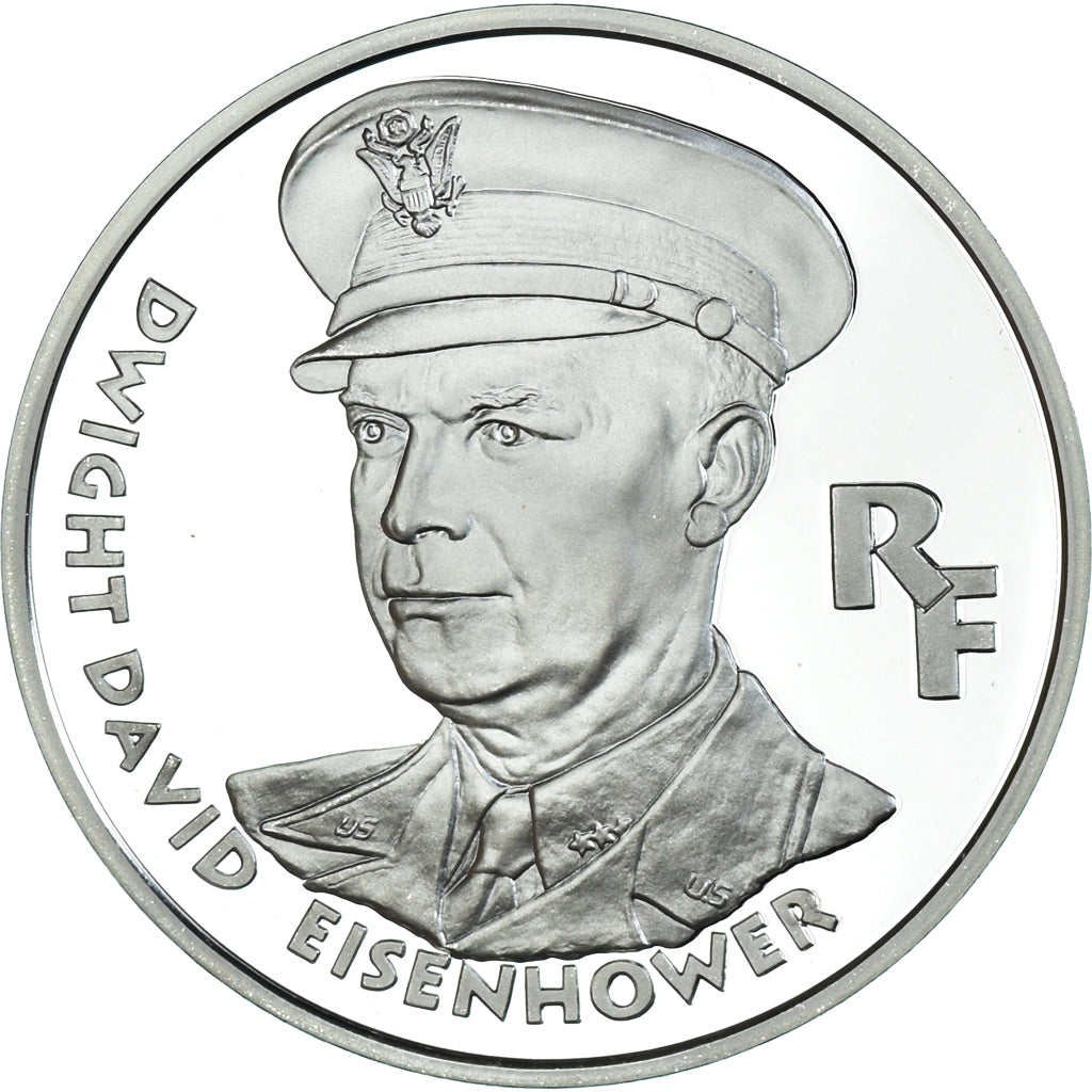 Monnaie, France, Dwight D.  Eisenhower, 100 Francs, 1994, Monnaie de Paris, BE