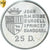 Coin, Andorra, Croix Rouge, 25 Diners, 1991, Pobjoy Mint, Proof, PCGS, PR65DCAM