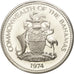 BAHAMAS, Dollar, 1974, Franklin Mint, KM #65a, MS(65-70), Silver, 34, 18.19