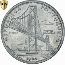 Monnaie, Portugal, Salazar Bridge, 20 Escudos, 1966, Lisbonne, PCGS, MS64, SPL+