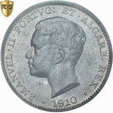 Coin, Portugal, Manuel II, 500 Reis, 1910, Lisbon, PCGS, MS64, MS(64), Silver