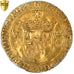 Coin, France, Charles VIII, Écu d'or au soleil de Bretagne, 1483-1498, Rennes