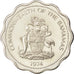 Bahamas, Elizabeth II, 10 Cents, 1974, U.S.A., FDC, Rame-nichel, KM:61