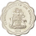 BAHAMAS, 10 Cents, 1974, Franklin Mint, KM #61, MS(65-70), Copper-Nickel, 23.5,.