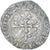 Moneda, Francia, Charles VI, Gros florette, MBC, Vellón, Duplessy:387