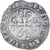 Monnaie, France, Charles VI, Gros florette, Paris, TTB, Billon, Duplessy:387