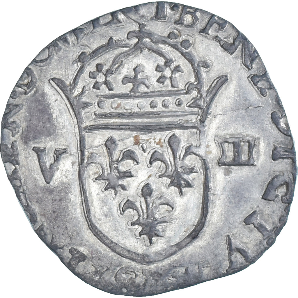 Monnaie, France, Louis XIII, 1/8 Ecu, 161(?), Faux d'Epoque, TTB+, Argent