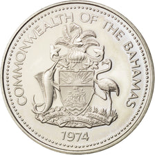 Monnaie, Bahamas, Elizabeth II, 5 Cents, 1974, U.S.A., FDC, Copper-nickel, KM:60