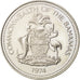 Coin, Bahamas, Elizabeth II, 5 Cents, 1974, U.S.A., MS(65-70), Copper-nickel