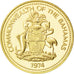BAHAMAS, Cent, 1974, Franklin Mint, KM #59, MS(65-70), Brass, 19.05, 3.05
