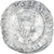 Moneda, Francia, Charles VI, Gros florette, BC+, Vellón, Duplessy:387