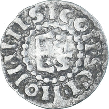 Coin, France, Maine, Herbert I, Denier, ND (1015-1246), Le Mans, AU(50-53)
