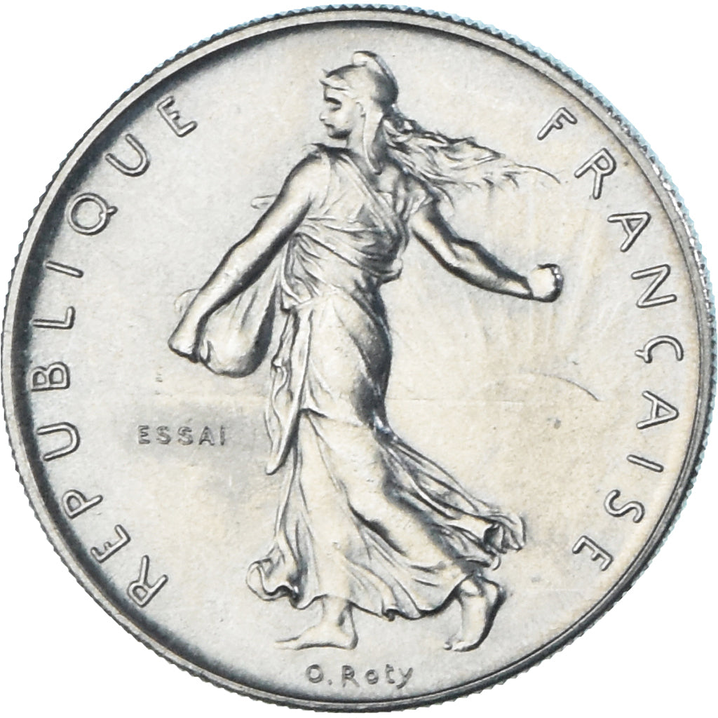 Monnaie, France, Semeuse, Franc, 1959, Paris, ESSAI, SPL+, Nickel, Gadoury:474