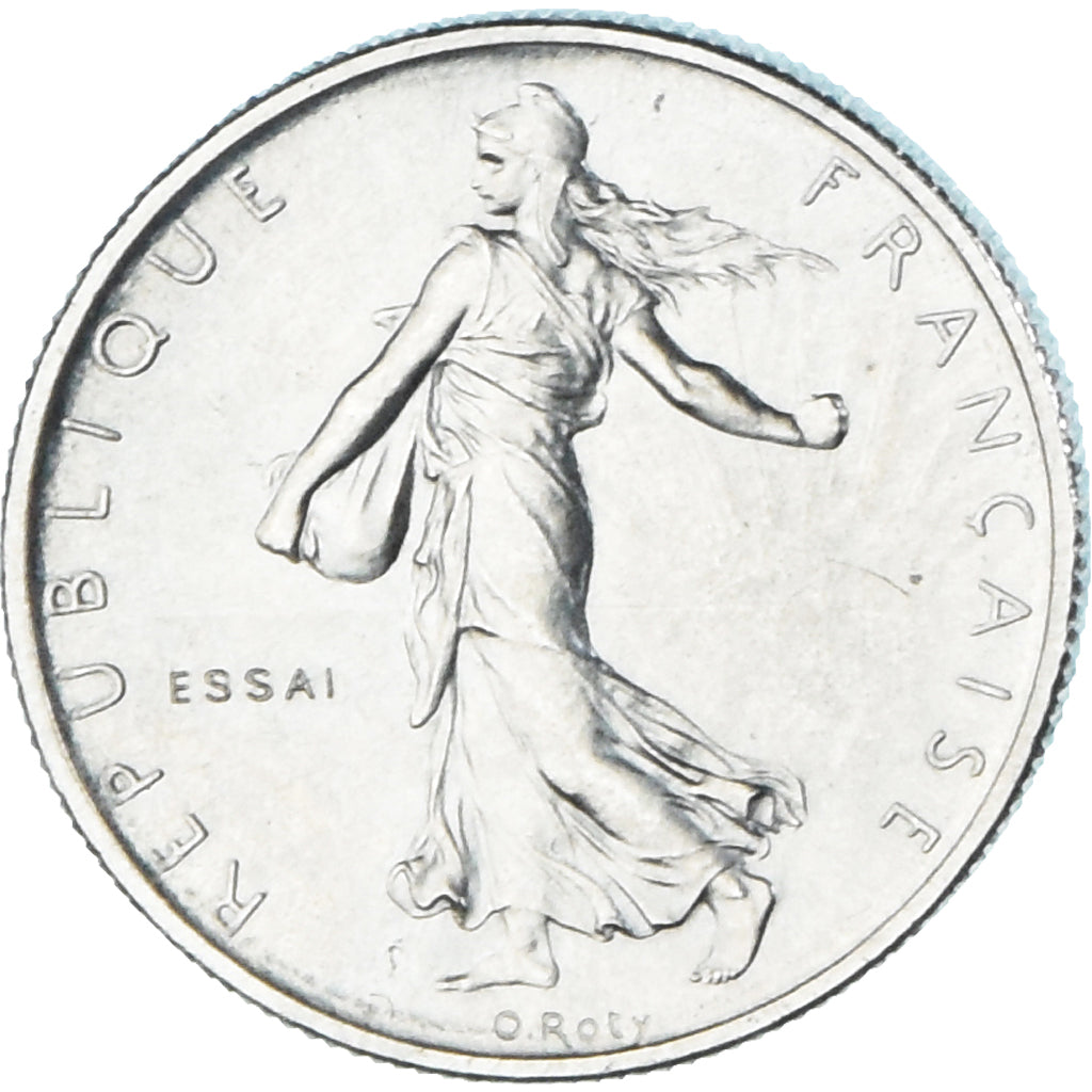 Coin, France, Semeuse, 1/2 Franc, 1965, Paris, ESSAI, MS(64), Nickel, KM:E112