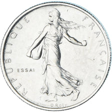 Coin, France, Semeuse, 1/2 Franc, 1965, Paris, ESSAI, MS(64), Nickel, KM:E112
