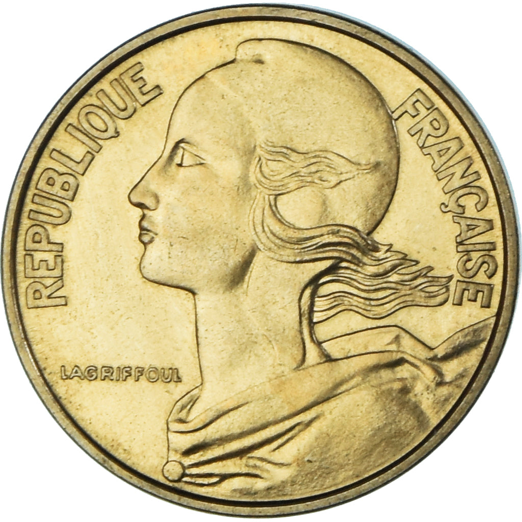 Coin, France, Marianne, 20 Centimes, 1962, Paris, ESSAI, MS(63)