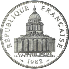 Coin, France, Panthéon, 100 Francs, 1982, Monnaie de Paris, Piéfort
