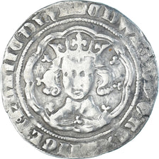 Coin, Great Britain, Edward III, Gros, 1327-1377, London, VF(30-35), Silver