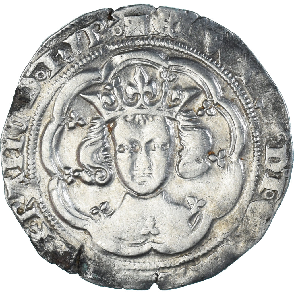 Monnaie, Grande-Bretagne, Edward III, Gros, 1327-1377, Londres, TTB, Argent