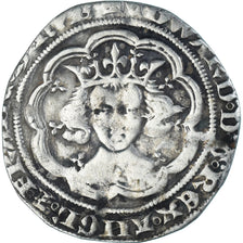Moneta, Gran Bretagna, Edward III, Gros, 1327-1377, London, BB, Argento